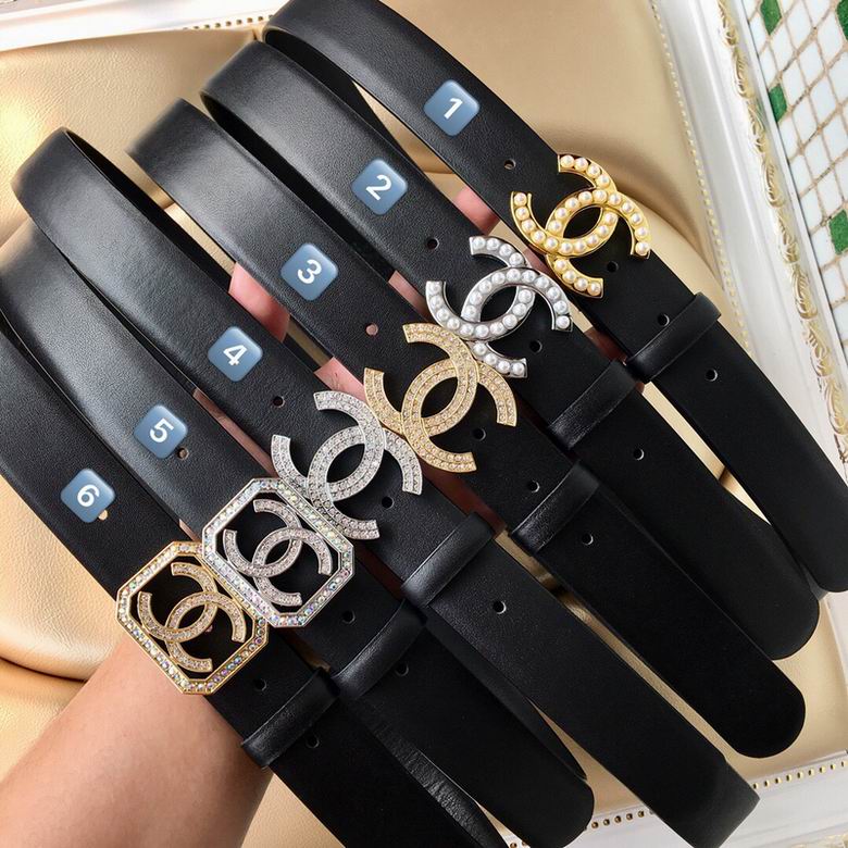 Chanel Belt 30mmX95-110cm 7D149